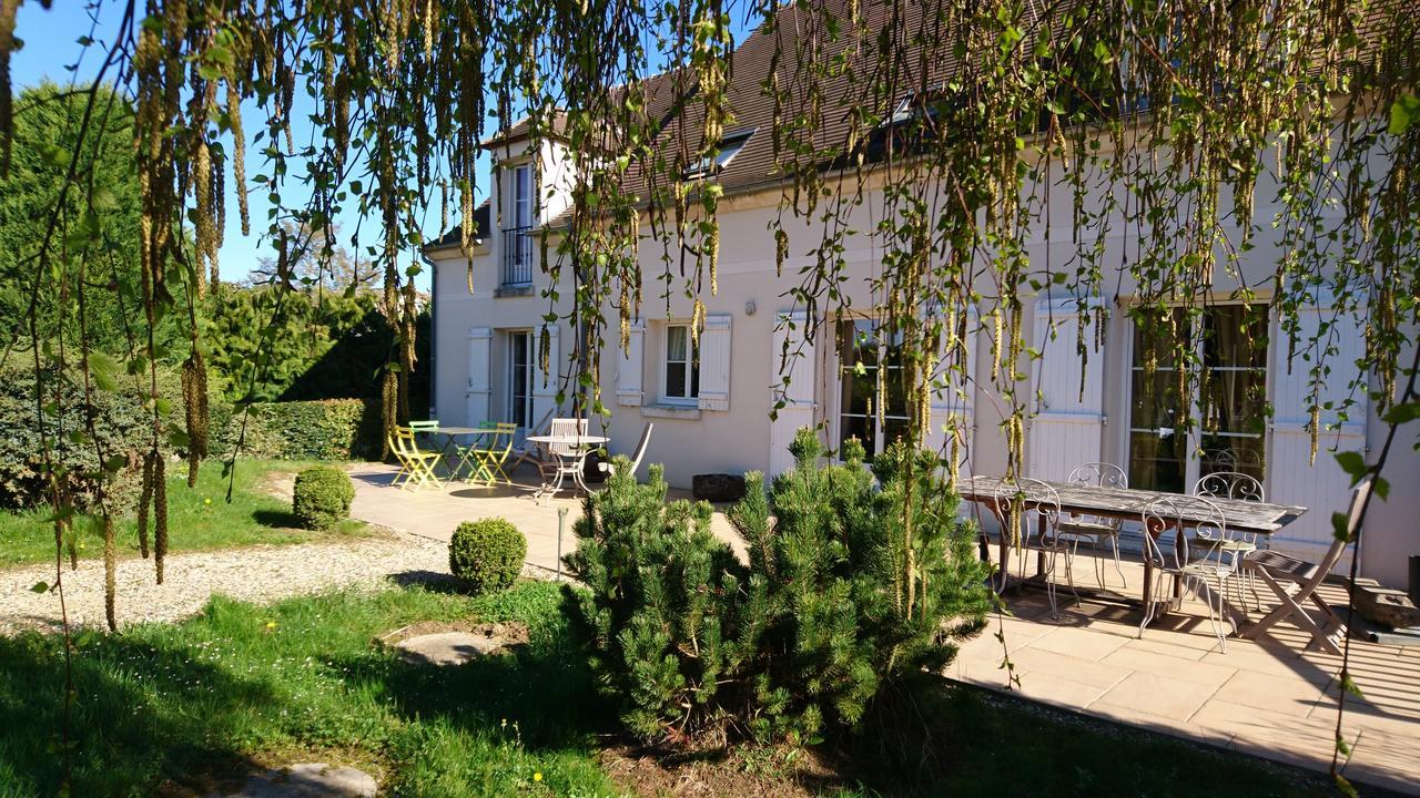 Chambre D'Elisabeth A La Ferme Montépilloy Zewnętrze zdjęcie